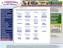 Tablet Screenshot of ilpassatempotiburtino.it